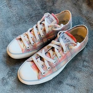 Converse plaid sequin